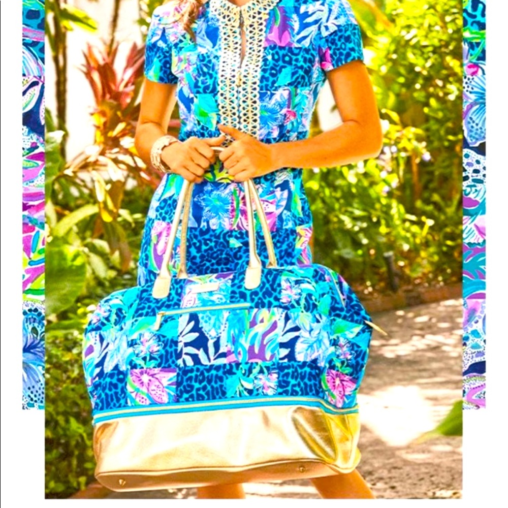 Lilly Pulitzer large travel bag